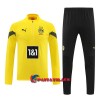 Borussia Dortmund Quarter Zip Training Huppari 2022-23 Keltainen - Miesten